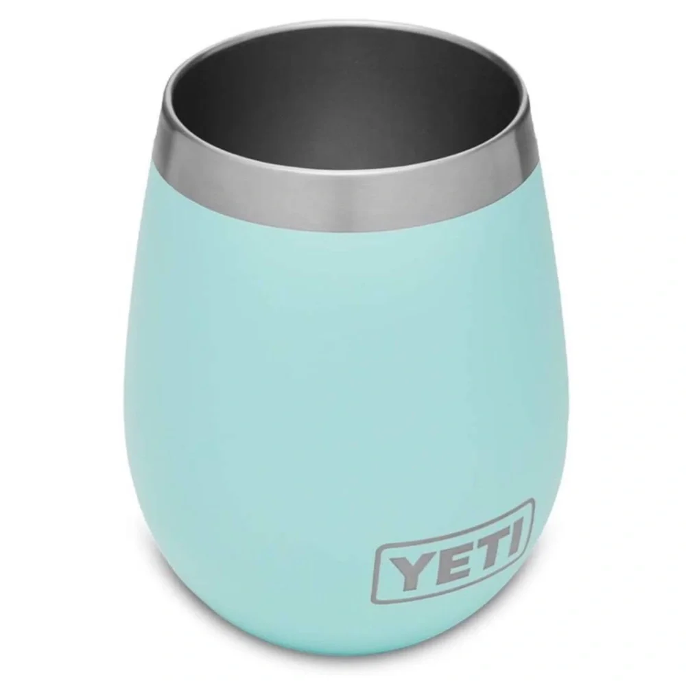 YETI Rambler 10 oz Wine Tumbler - Vacuum Insulated, Stainless Steel - NO LID